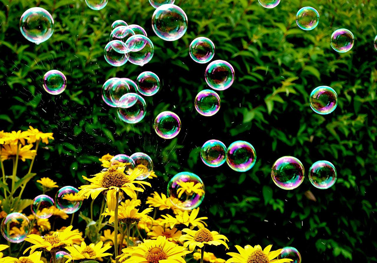 soap bubbles, flowers, garden-3540303.jpg